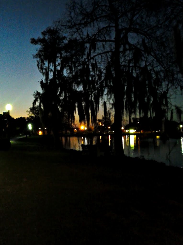 Lake Katherine at sunset by nondaywalker