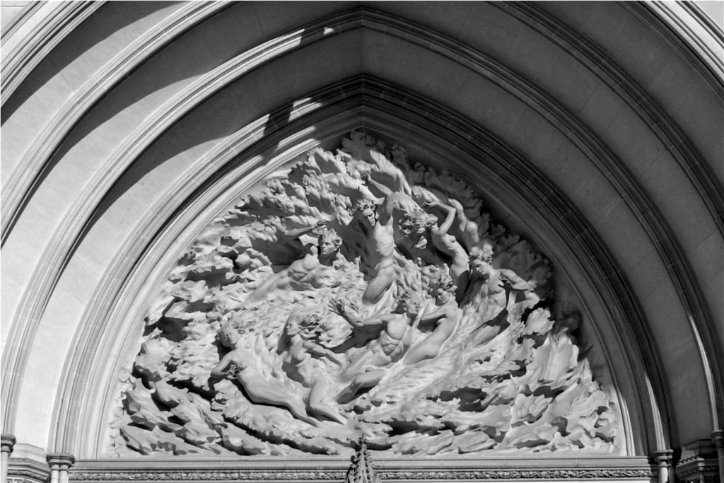 National Cathedral - Center Entrance by Doug D