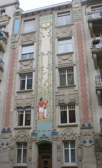 Strasbourg, rue du Général Rapp 10, maison égyptienne (Franz Scheyder 1905-06) by Jacques Lasserre