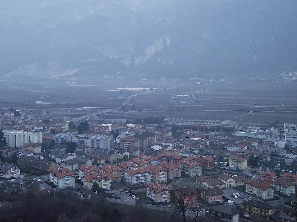 Cidade de Mattarelo, Trento, Província de Trento, República Italiana by Angelo Carlos Ronchi