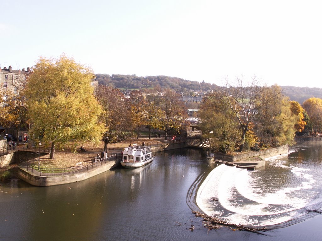 Bath, Riverside by Faintlightofdawn