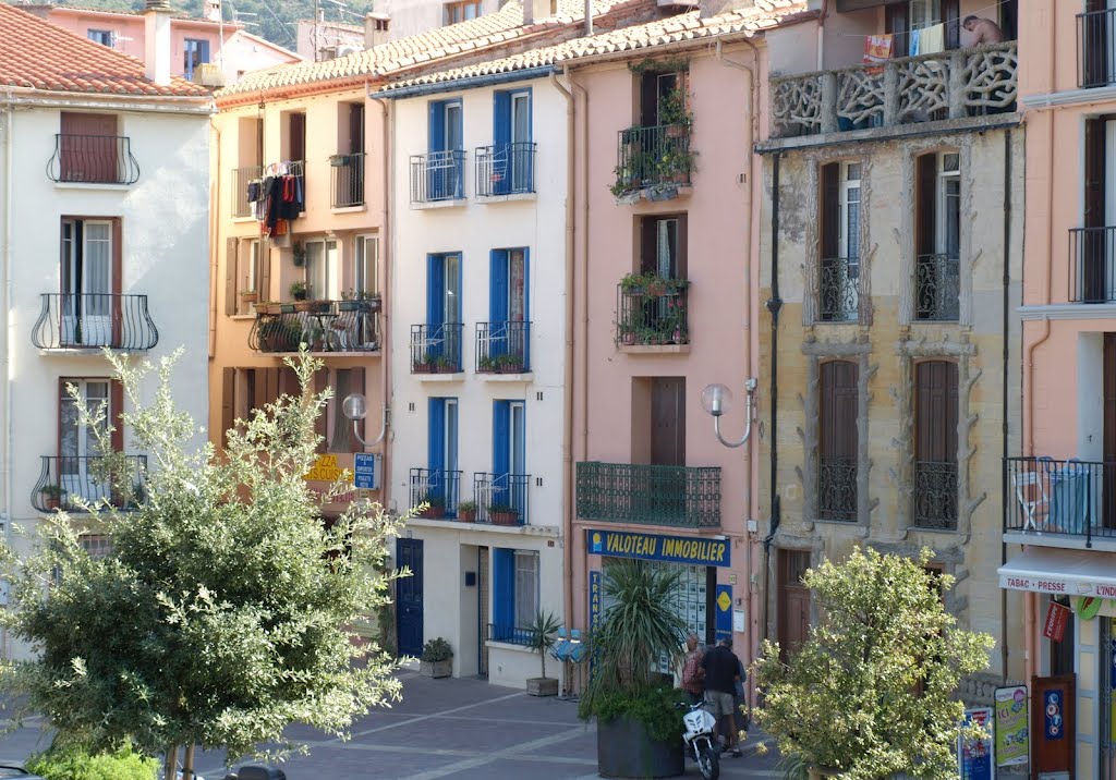 Plaza en Collioure (France) by destralerdelbruc