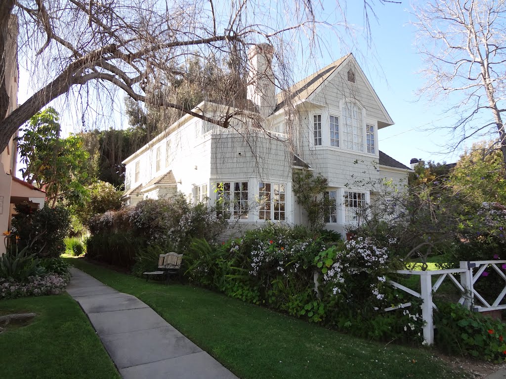 Landscape and Architecture of Swarthmore Avenue on a March Afternoon by Alan F Fogelquist