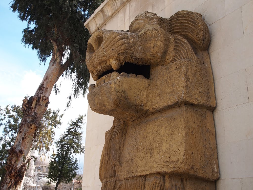 The Allat Lion of Palmyra, Damascus Museum by Laura