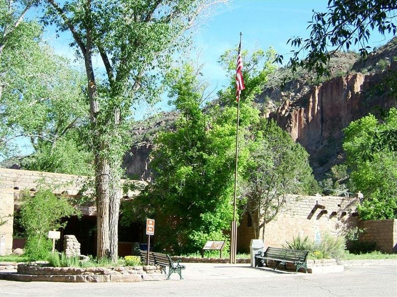 Visitor Center - Bandelier National Park by Steve Schmorleitz, NationalParkLover.com