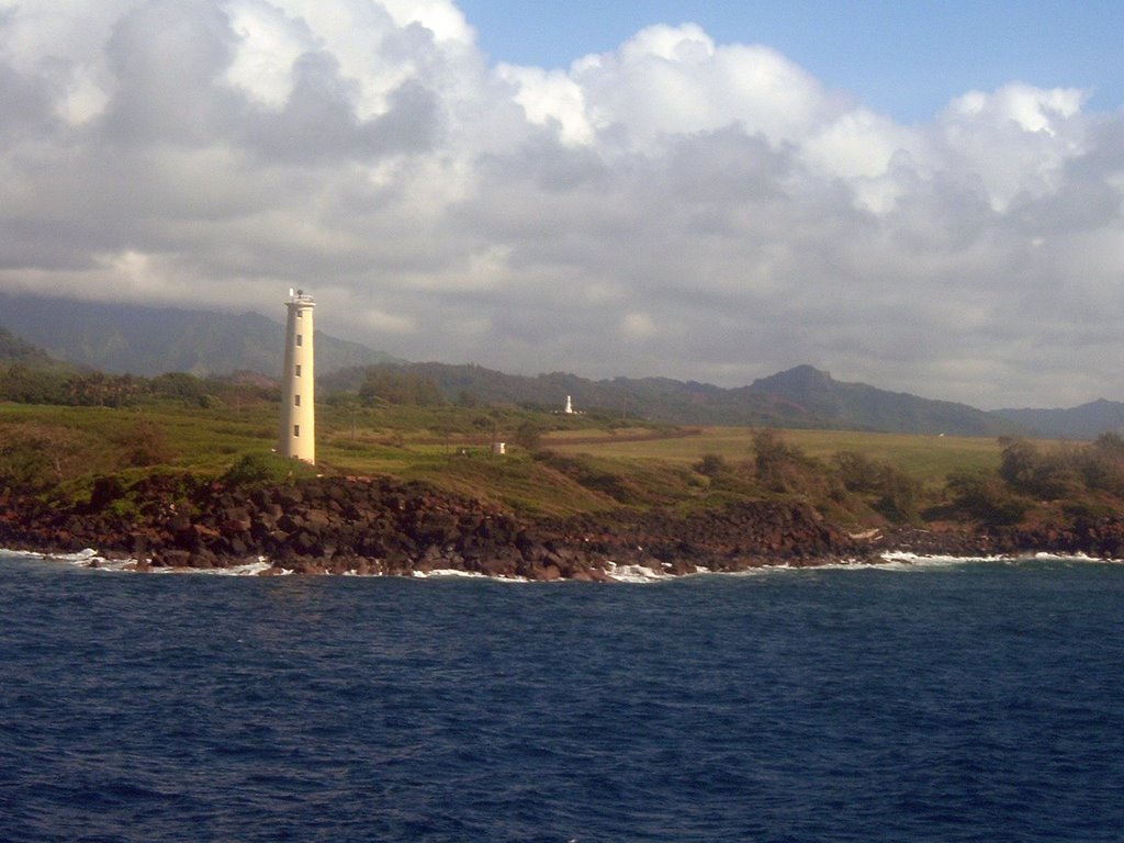 Lighthouse near Nawiliwili by Stacey Scott