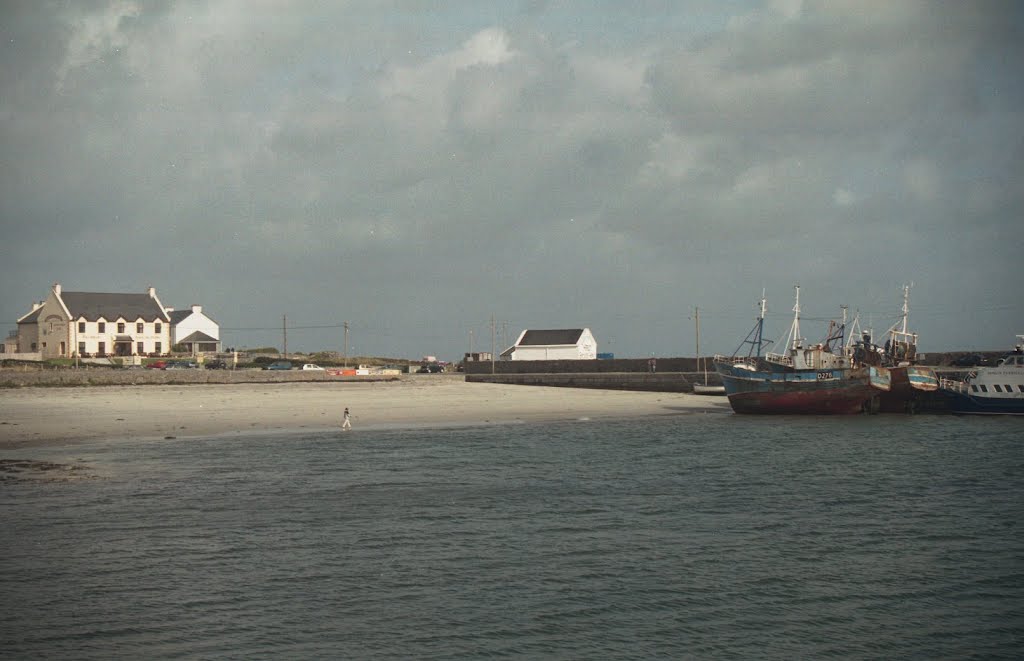 Kilronan Harbour on Inishmore, Aran Isles - Ireland by bevoarchitect