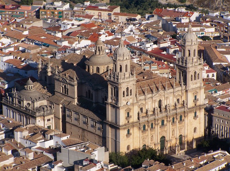 Catedral de Jaén - Desde el Castillo de Santa Catalina by Guillermo Viciana