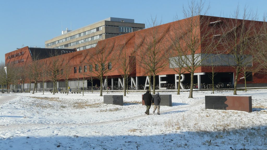 Minnaert building of the university in Utrecht by Jack Pesik