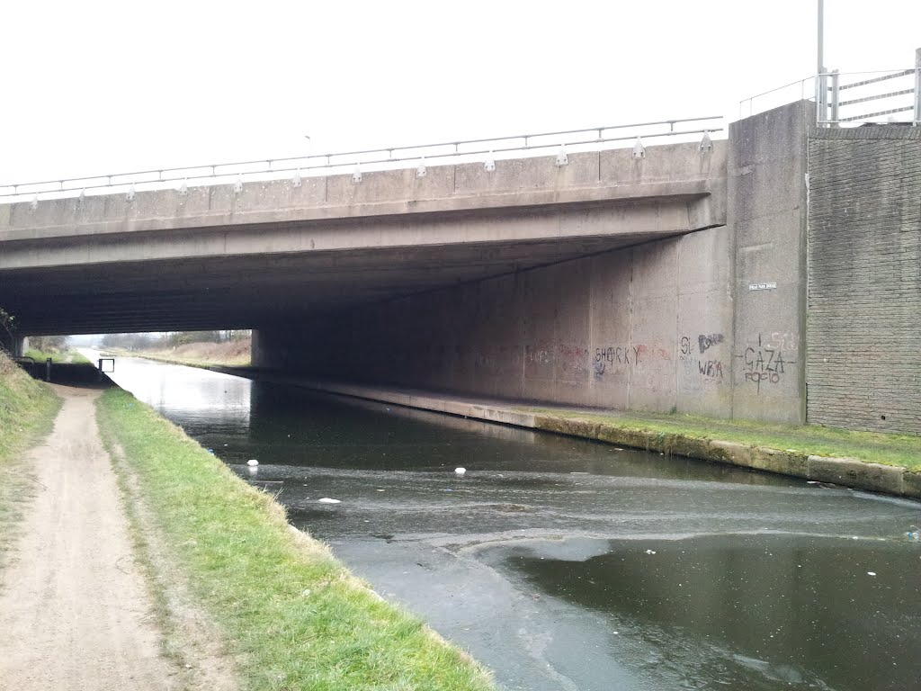 Friar Park Bridge Tame Valley Canal by quercusia