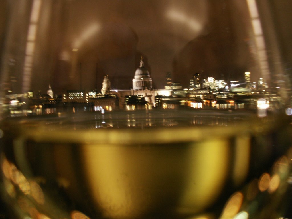 St. Pauls cathedral view form the Tate modern gallery by Russiant