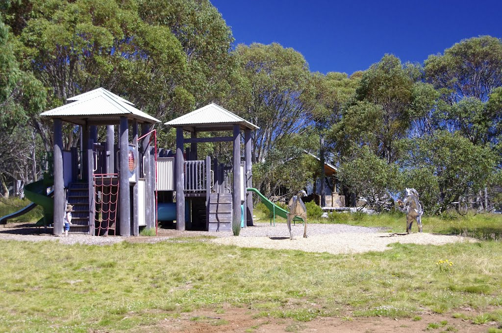 Victorian Councils do do Childrens Playgrounds very well! Dinner Plain by snucklepuff