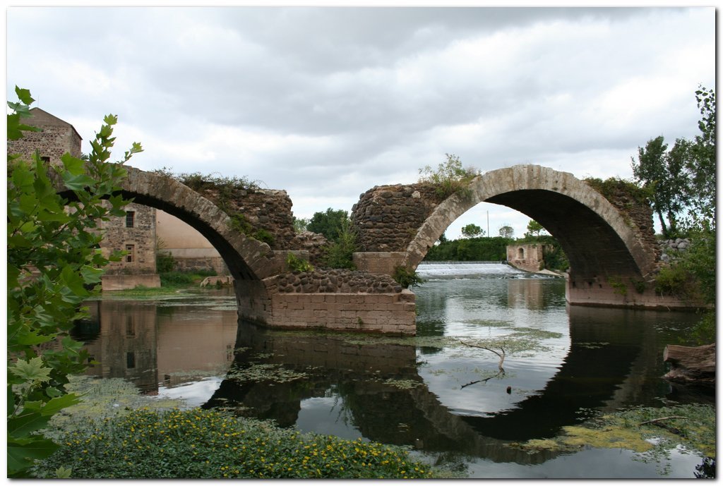 Le pont romain by (graniotte) J GRANIER