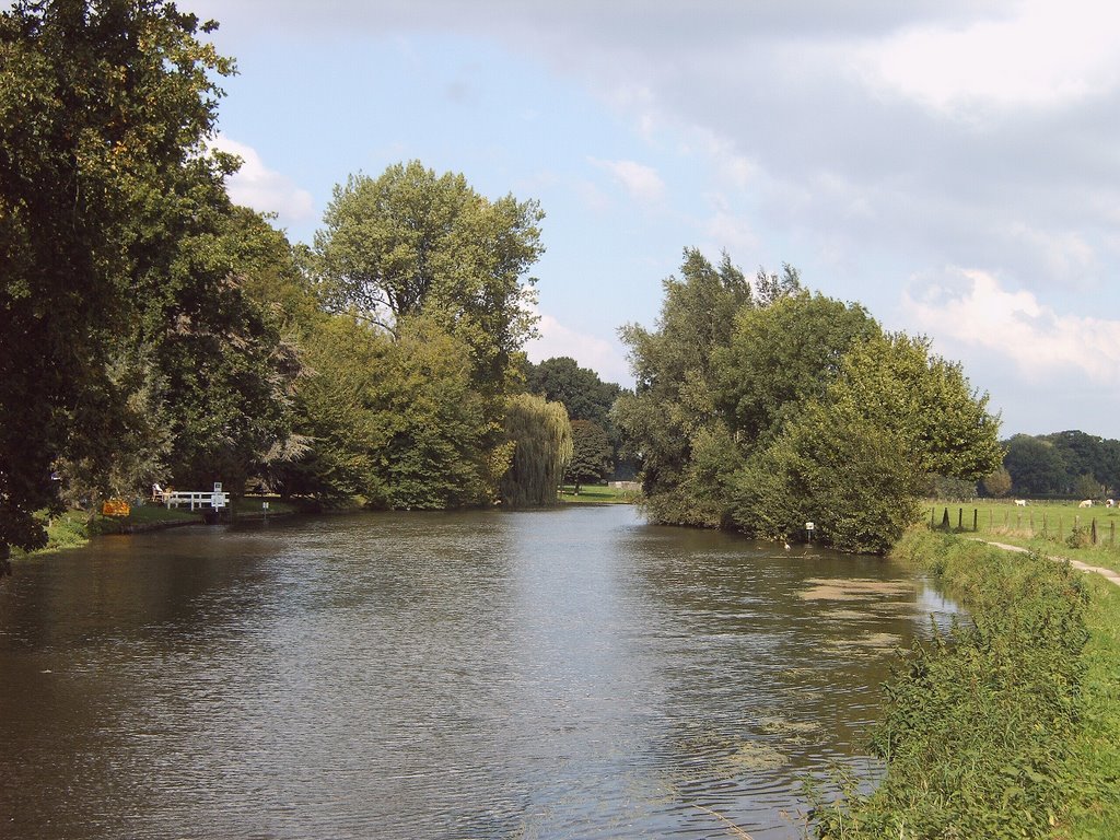 Kromme Rijn bij Bunnik by max kommer