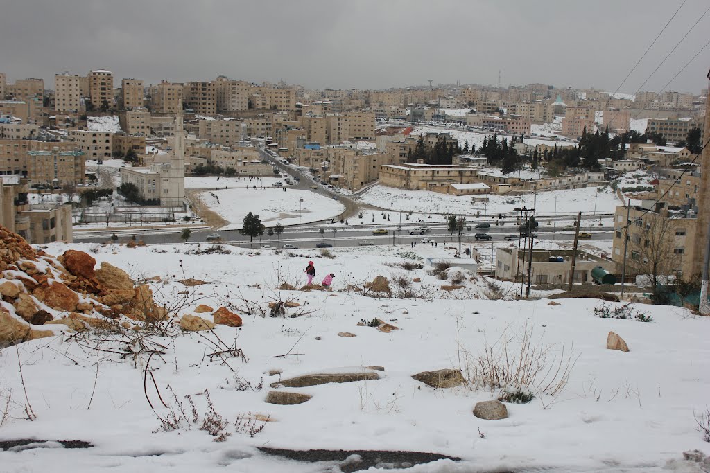 Amman in white by Dr.Azzouqa