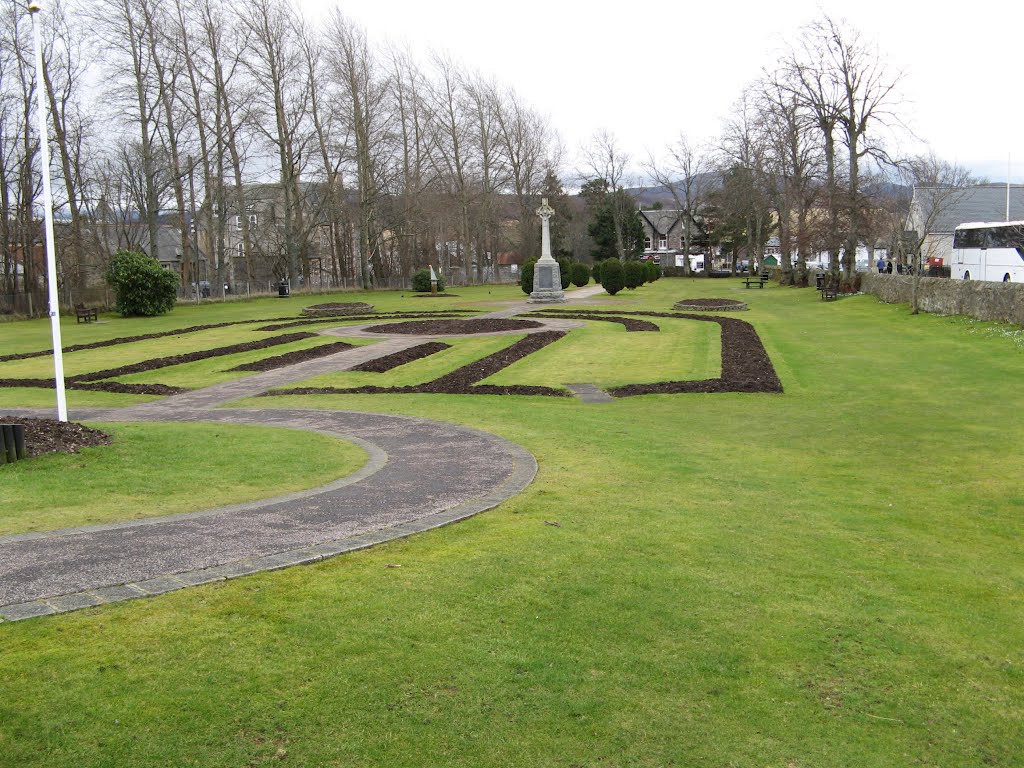 Gynack Park, Kingussie, in February 2012 by alfaetrin