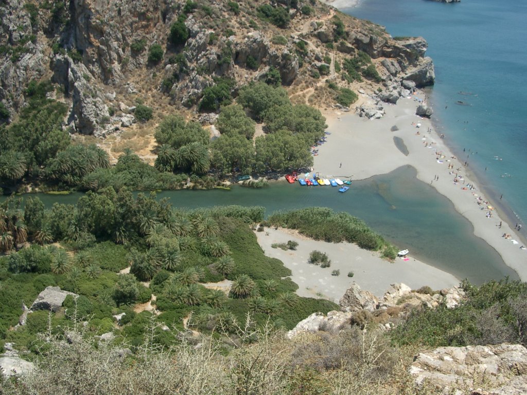 Preveli Beach by B.Scheer