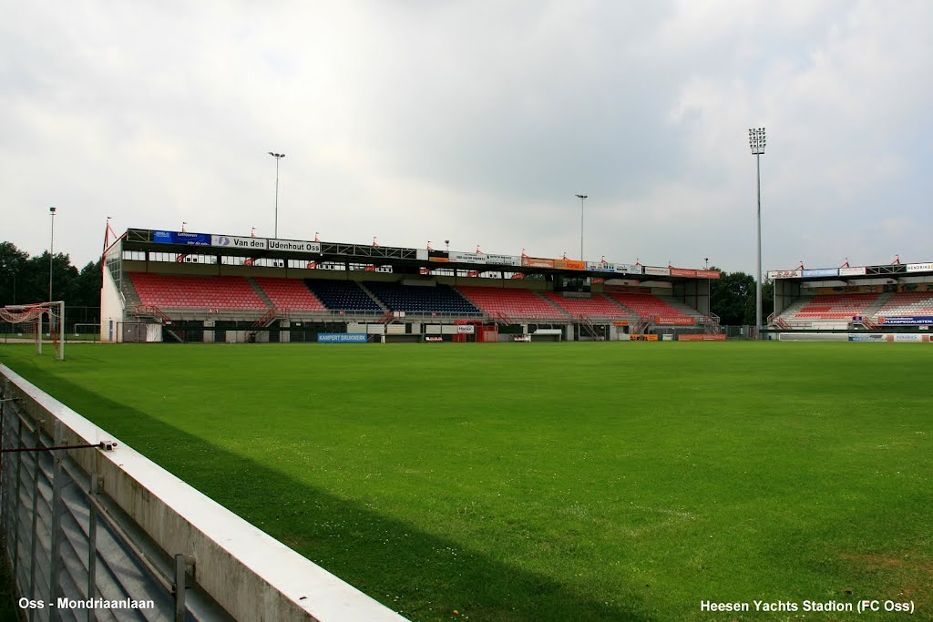 Oss - Mondriaanlaan : Heesen Yachts Stadion (FC Oss) by Scholte