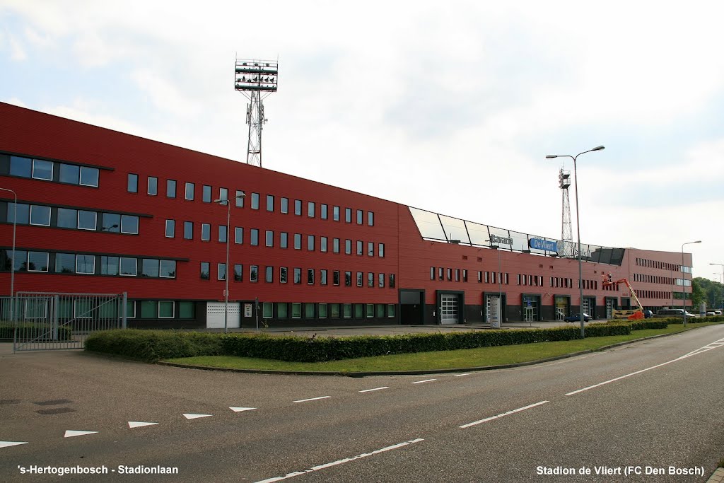 's-Hertogenbosch - Stadionlaan : Stadion "de Vliert" (FC Den Bosch) by Scholte