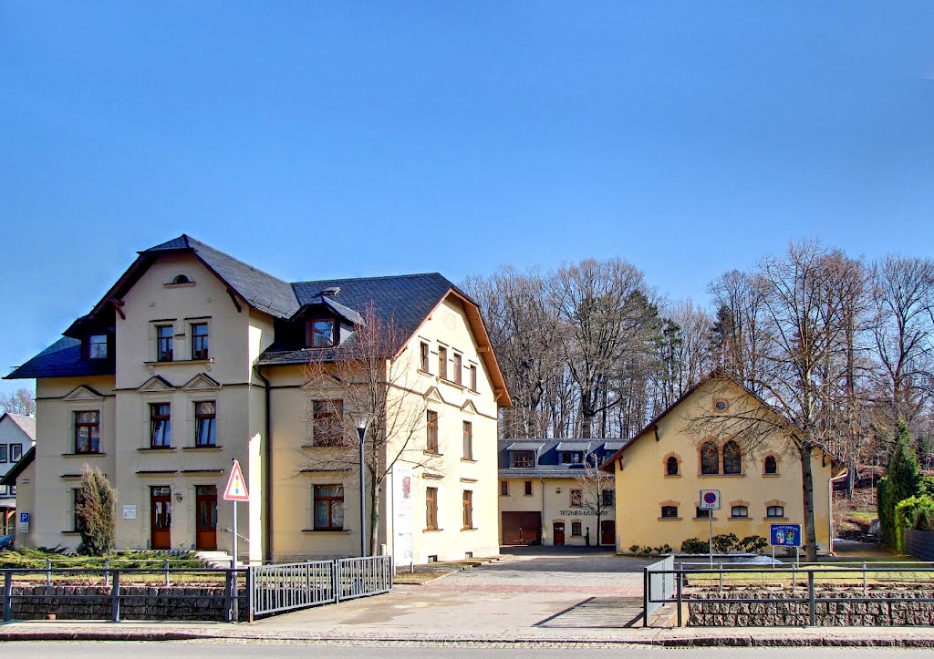 Gersdorf - Hessenmühle mit Tetzner-Museum by Rudolf Henkel