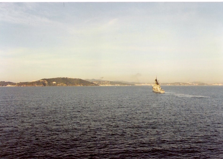 Toulon harbor by Rick Sanford