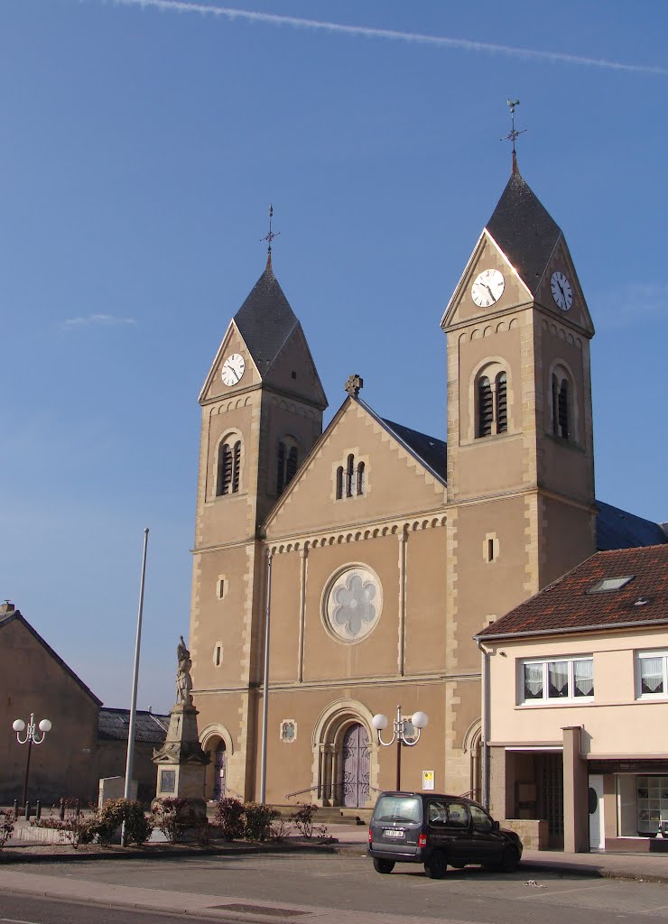 Carling, église Saint-Gérard Majella by Jean-Marc Pascolo