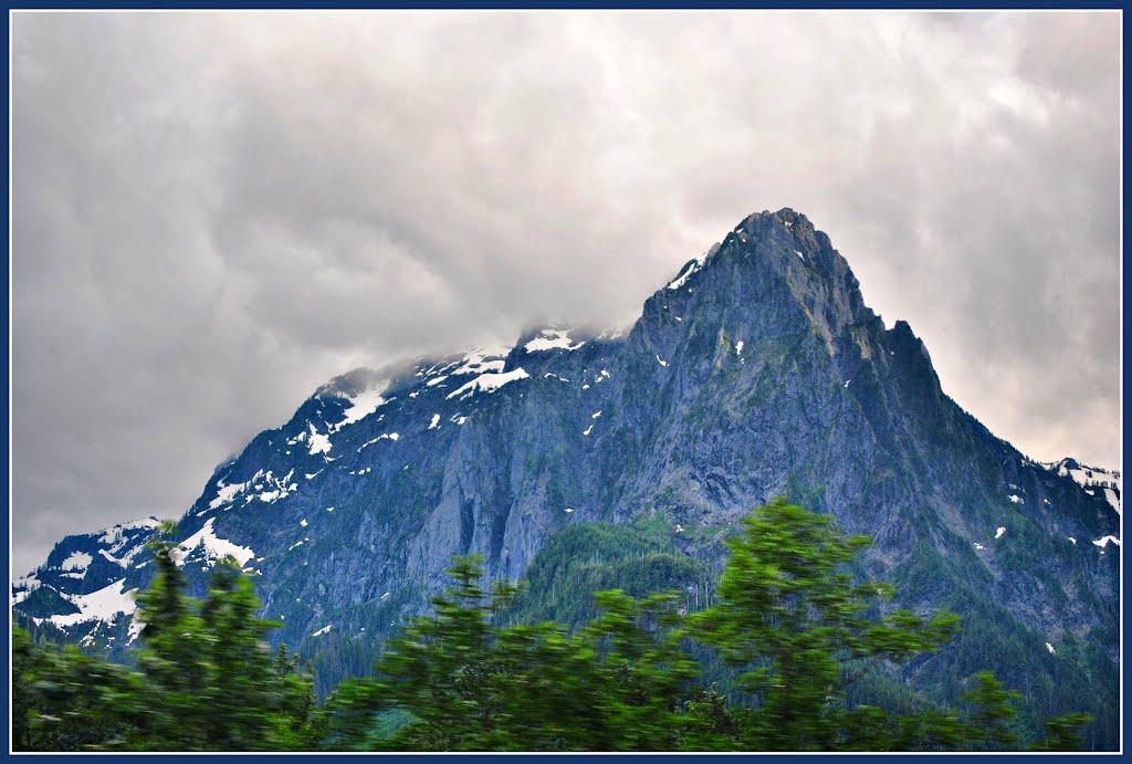 Mt Persis, Snoqualmie National Forest, WA From Amtrak Empire Builder by Loco's Loco Co.