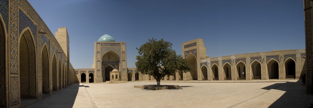 Panoramic Kalon Mosque by gomezgomar