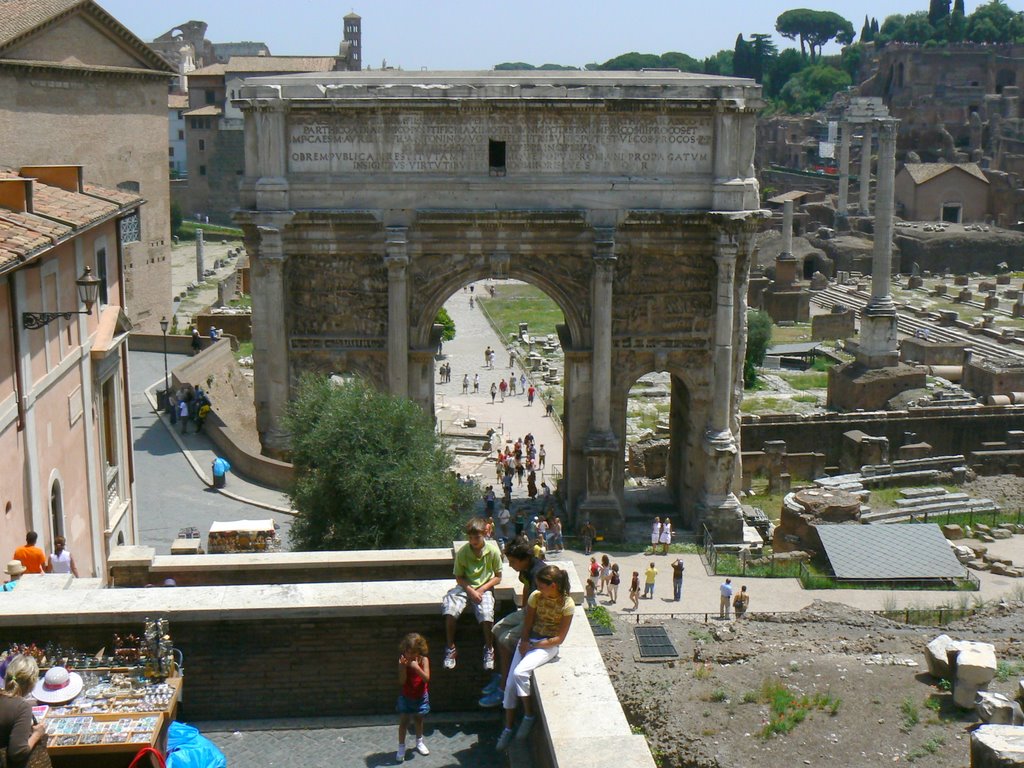 Arco de Séptimo Severo. Roma. by luisde