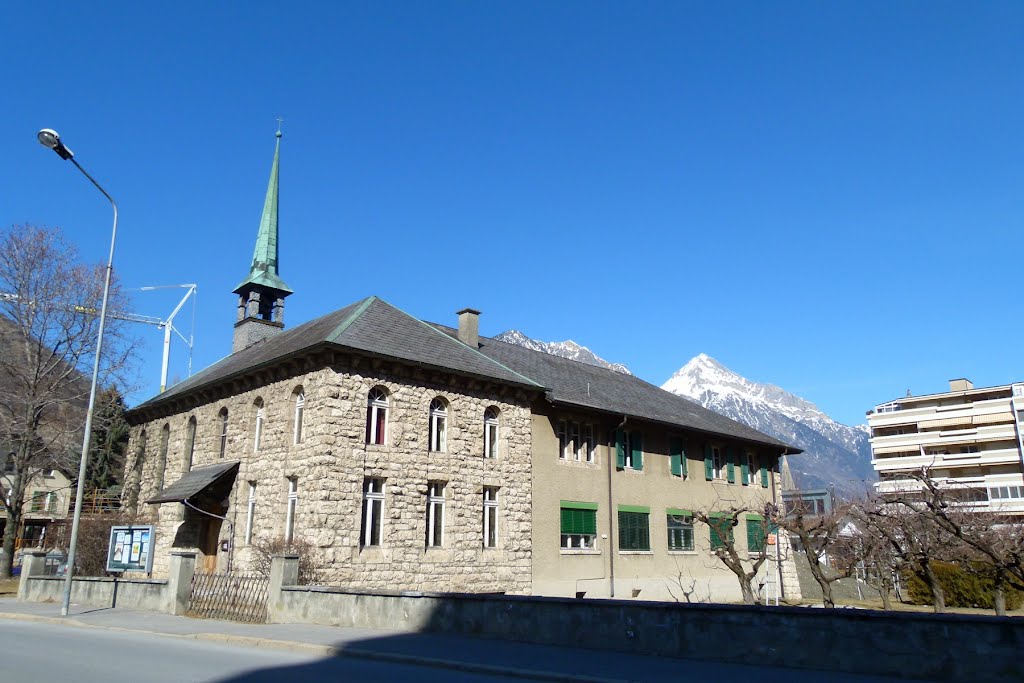 Eglise réformée, Martigny by Magda GHALI