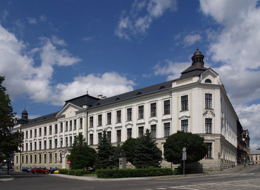 Poland,Cieszyn.The High School. Dawna Macierz Szkolna,obecnie LO im.Osuchowskiego. by halinaolga