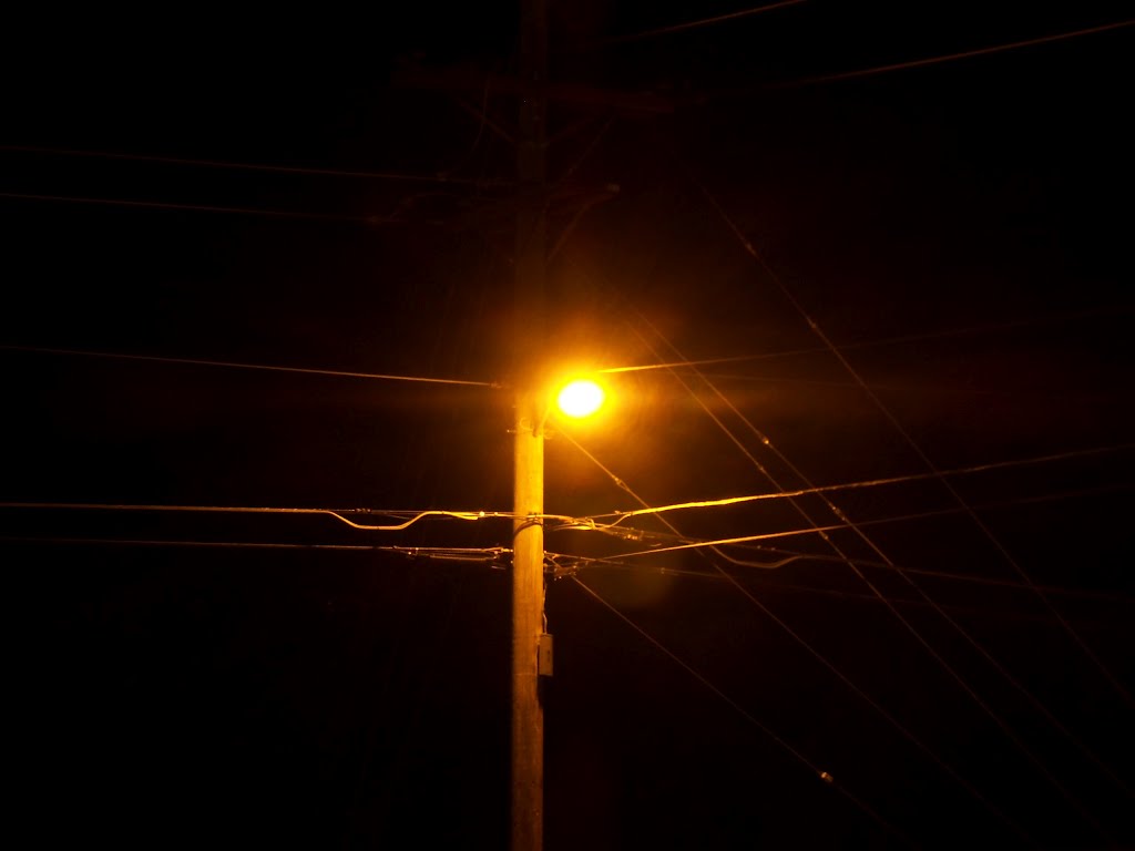 Streetlight and power lines by chetross68