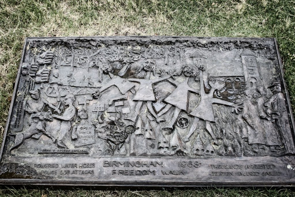 Civil Rights Memorial Plaque by Sixteenth Street Baptist Church by Ben_Tate