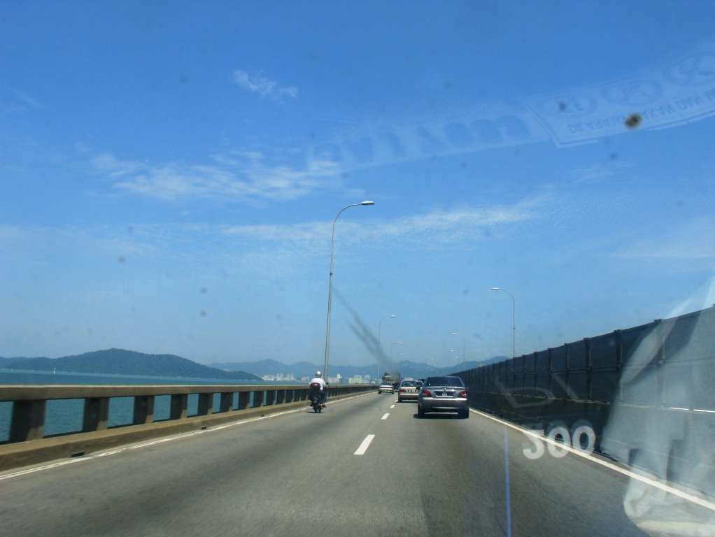 The Penang Bridge Pulau Pinang ( near Georgetown ) by Dr. Vihara Walawwe J…