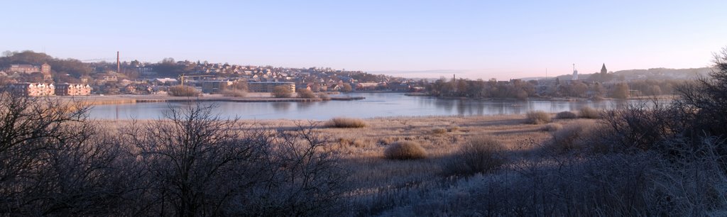 Rimfrost over Vester Fjord, sidste dag i 2007 by Kurt Gundersen