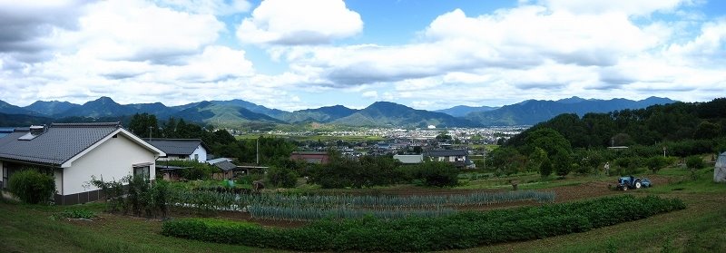 Shiotadaira from Zensanji Temple by Japapooh