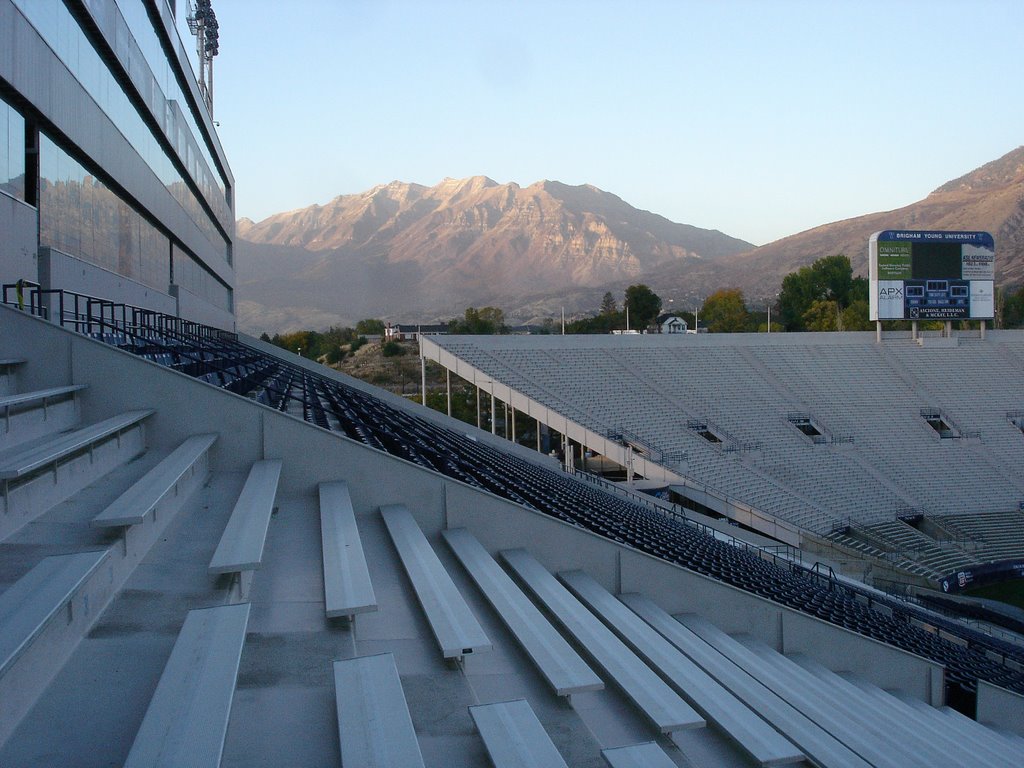 Lavelle Edwards Stadium - BYU - Provo, Utah by davycrkt