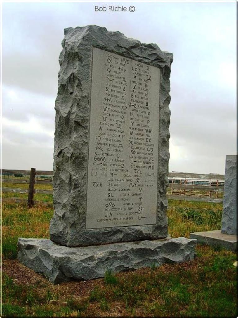 Western Texas - Kansas Trail - Cattle Brands by bwr