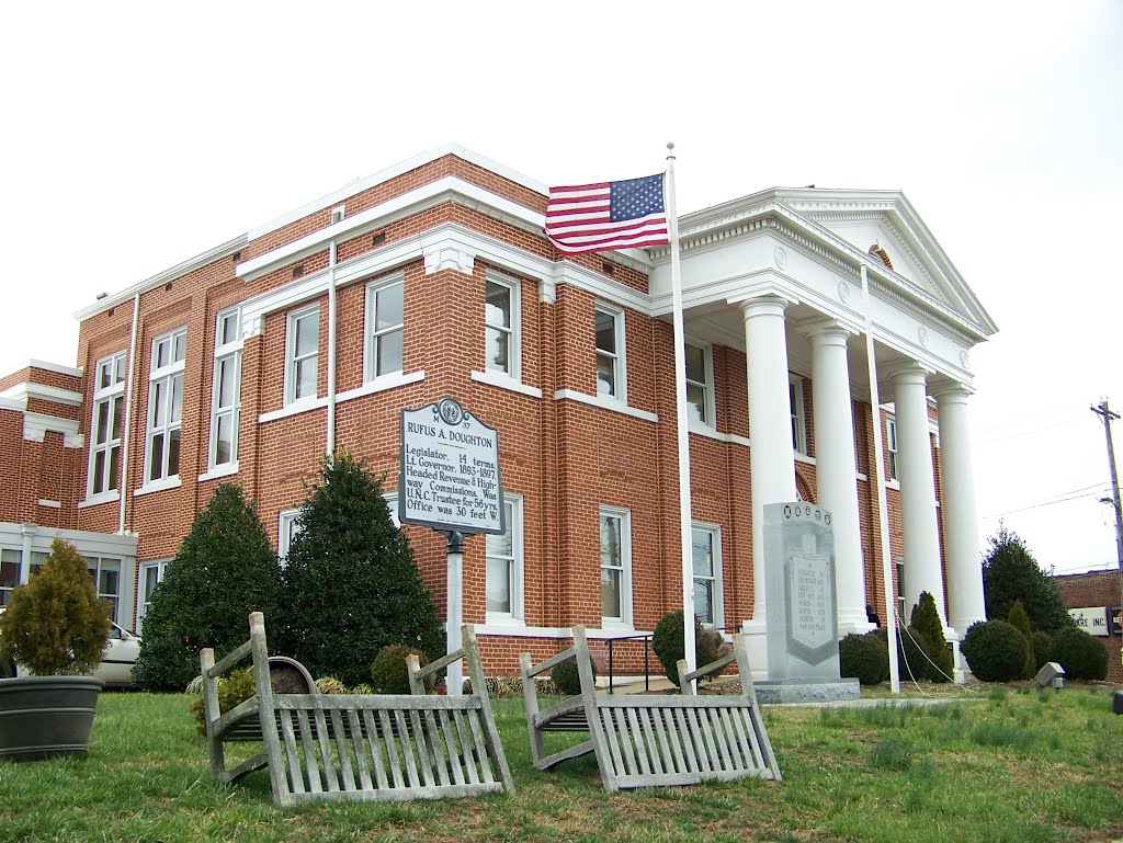 Alleghany County Courthouse - Sparta, NC - Built 1903 by herdintheupstate