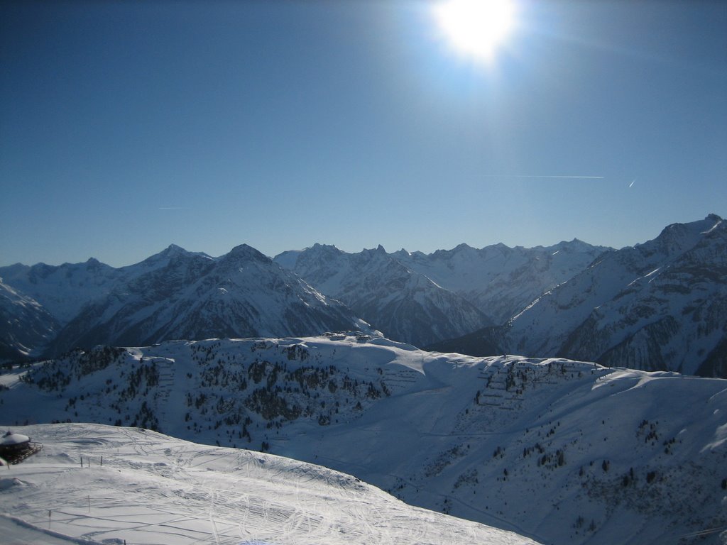 View from Horbergkarspitz (2278m) southwards by kapibara