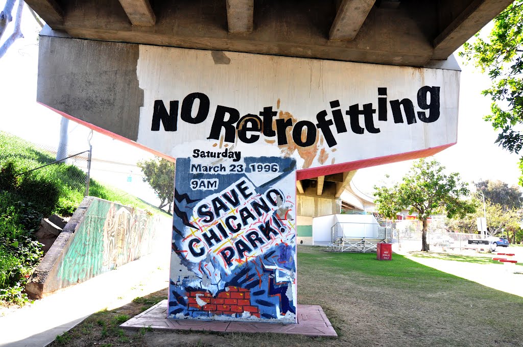 Murals under I-5 Coronado Bridge Connector by NadoHeinz