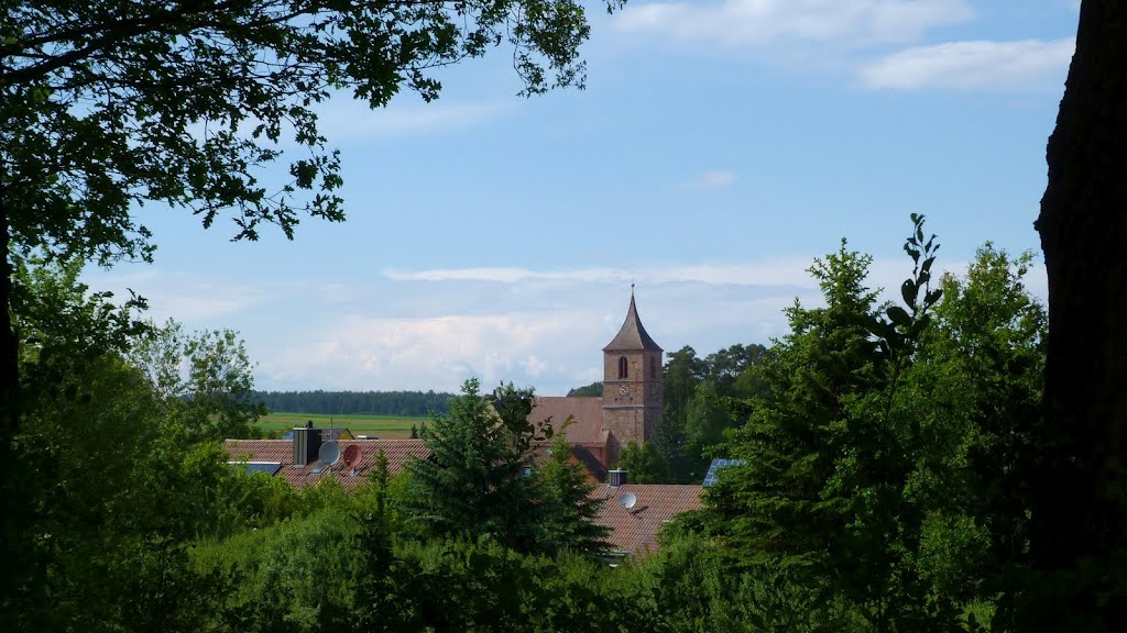 Veitsaurach mit Veitskirche by Ku-Ma