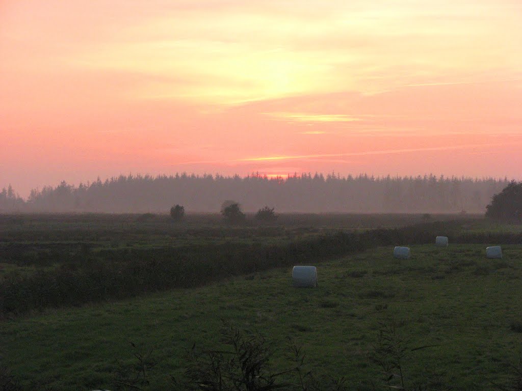 Solnedgang i marsken by mekja