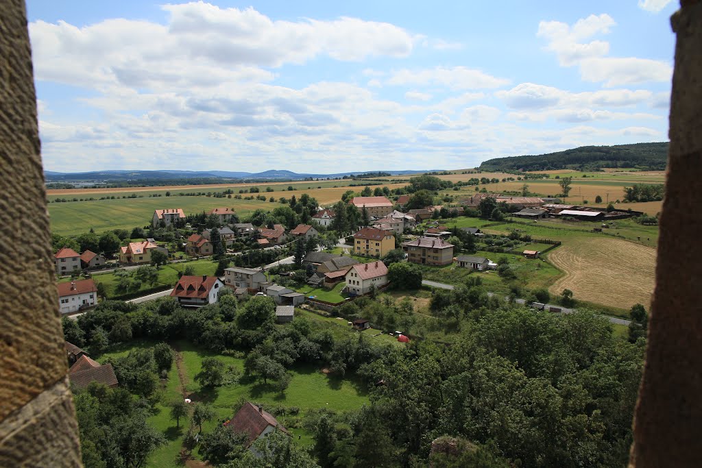 Hrad Žebrák, krajina by apcz.