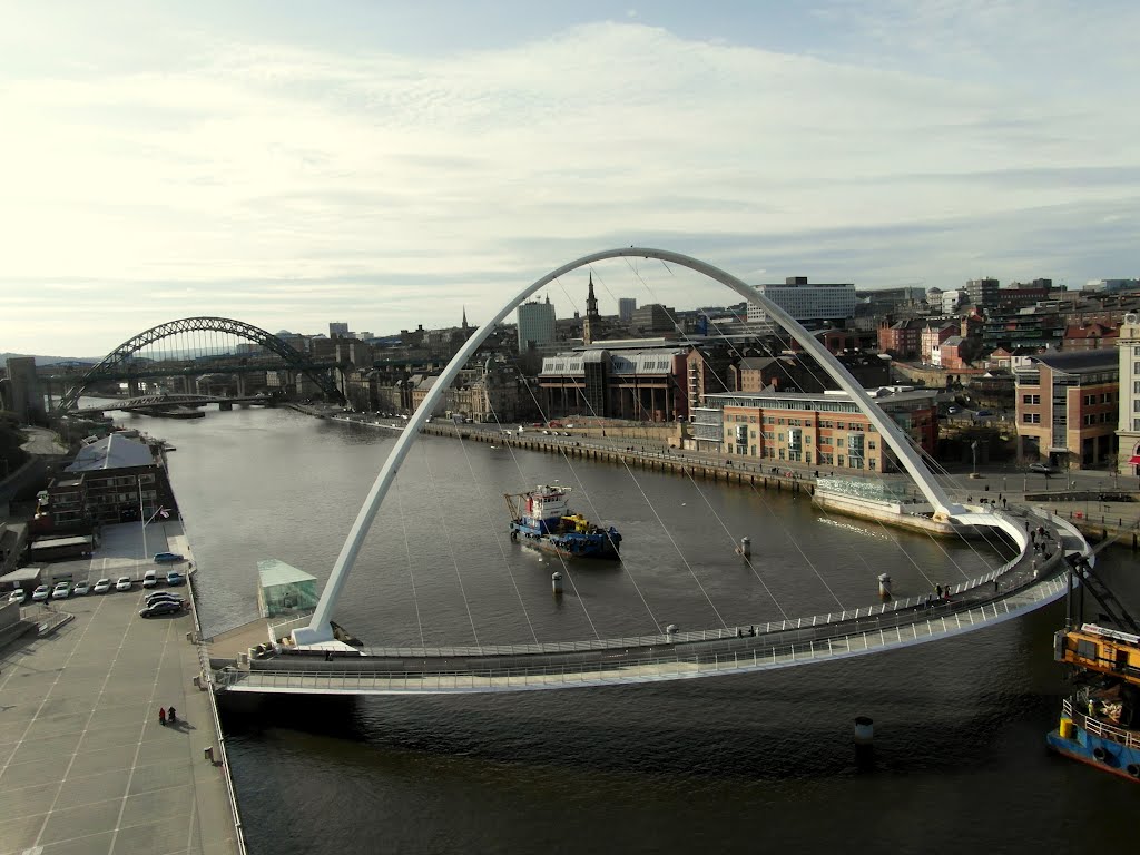 Millenium and Tyne Bridges - 03/12 by Joe Percy