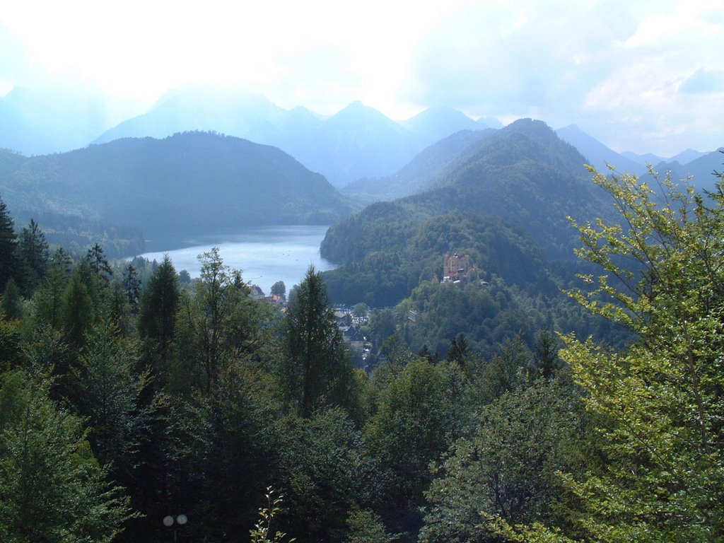 View from Neuschwenstein castle - 2007 by Serge.Savchuk