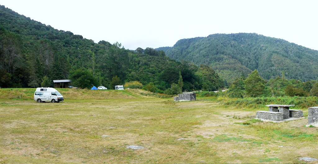 Lyell Camping Area, near Inangahua, West Coast by Linbery