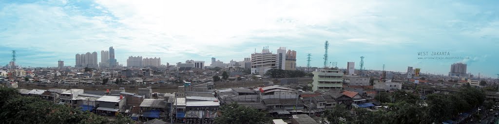 Jakarta Barat wide view by Aries Widjaja