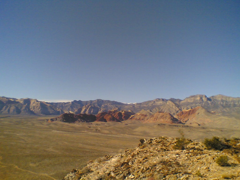 Red rock to Charleston peak by Shaunt Makarian