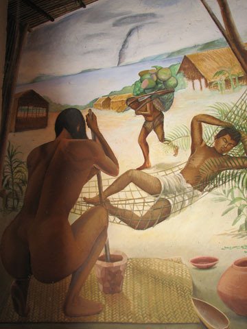 Museum Fresco natives Convento San Francisco Granada Nicaragua by snorth